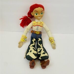 Disney Pixar Pull String Talking Jessie Plush Doll Toy Story 14” Works
